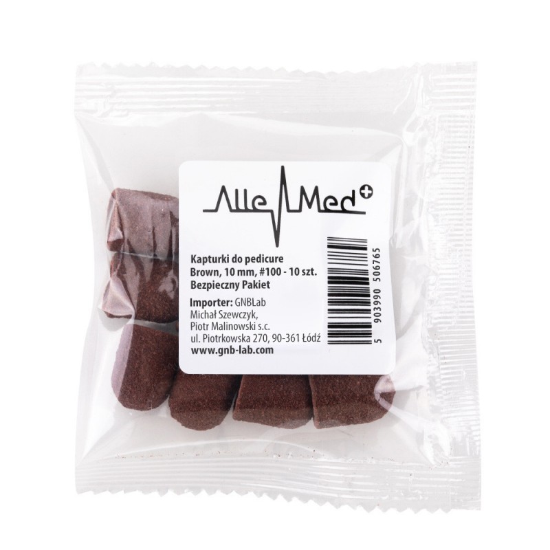 Csiszoló sapkák - 10 mm, 10 db