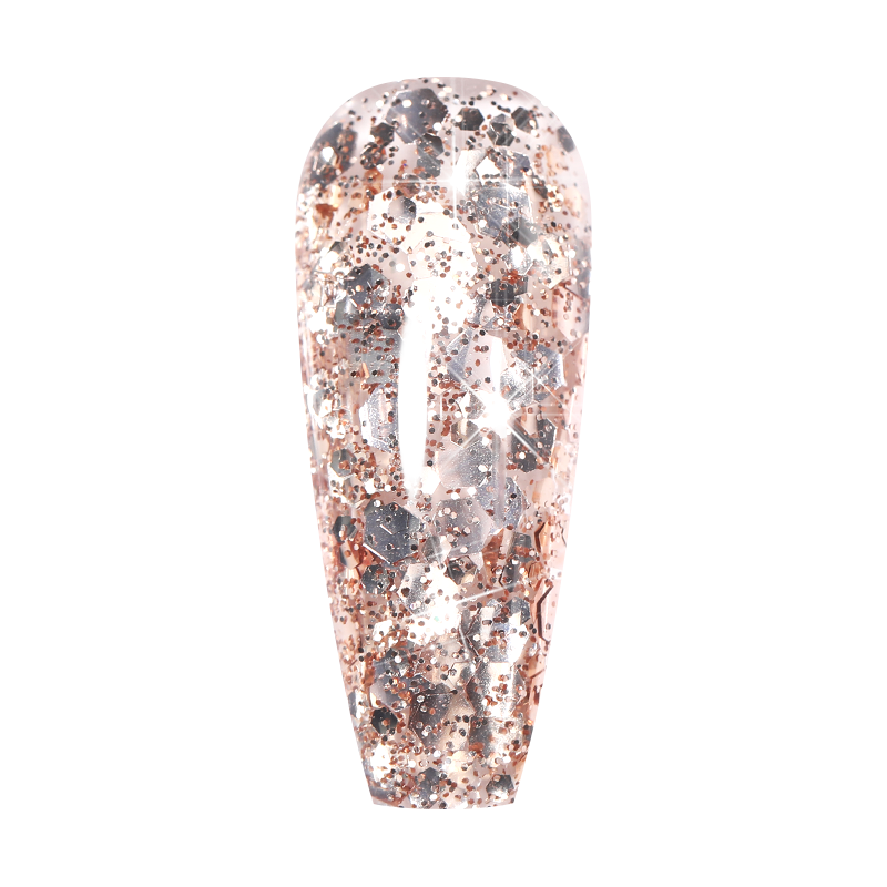 Átlátszó gél csillámmal 52328-6