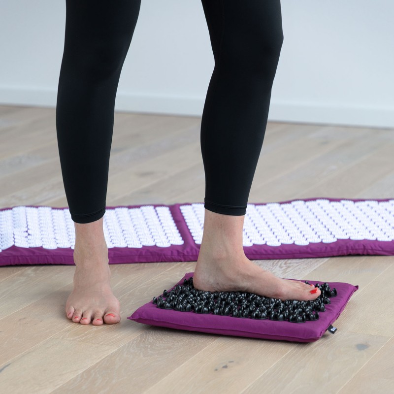 Akupresszúrás lábszőnyeg VITAL puha 35x35