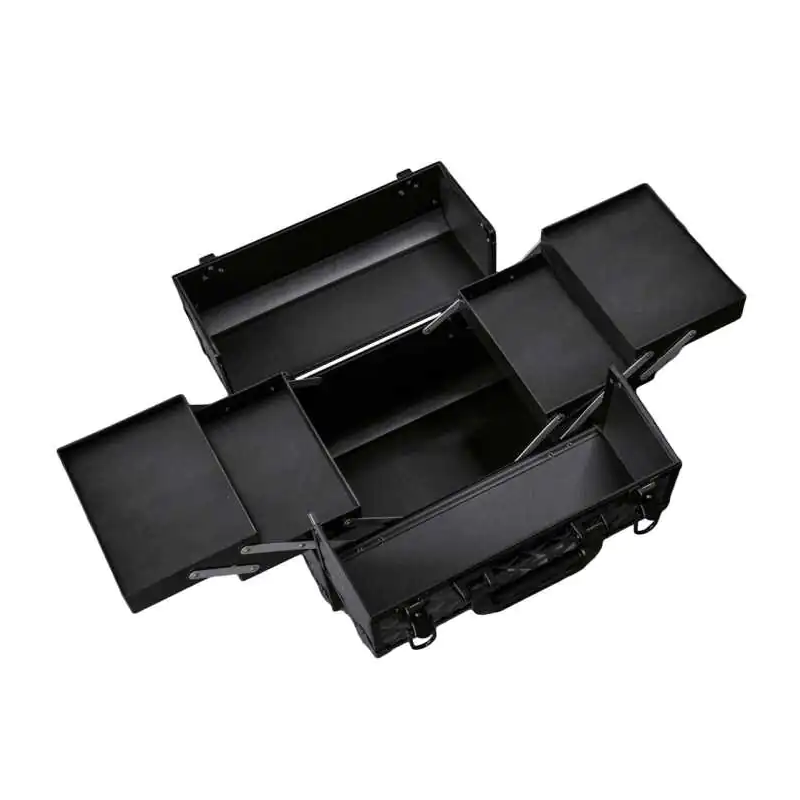 Kozmetikai bőrönd Diamond 3D - fekete