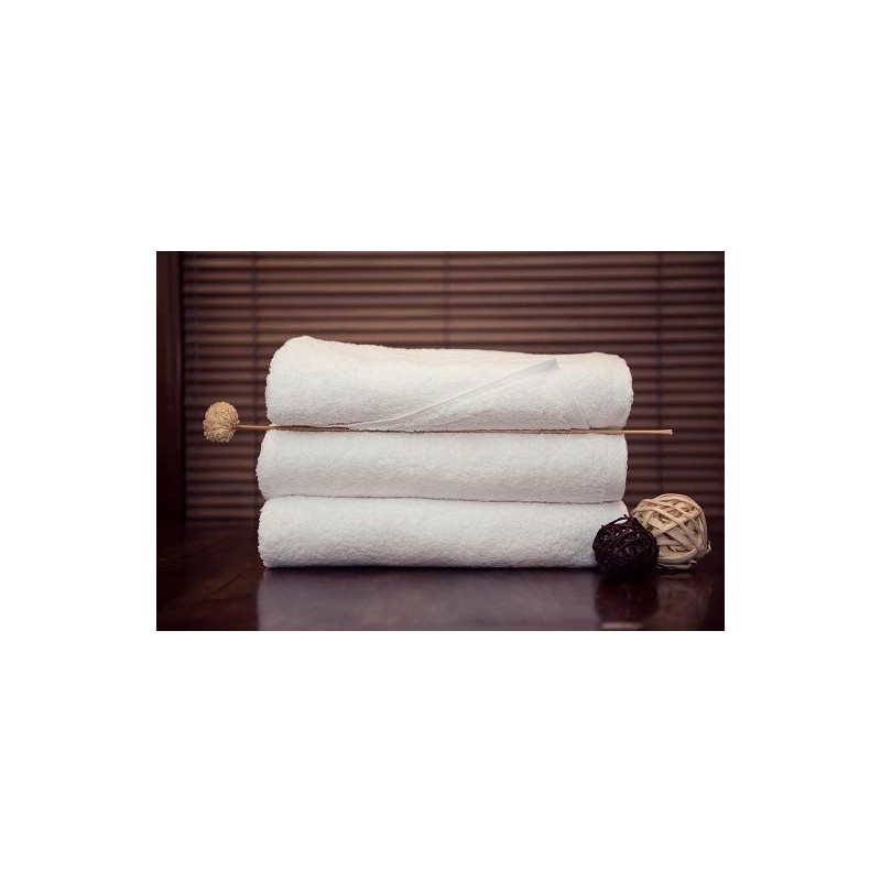 Fehér SPA törölköző DIAGONALA