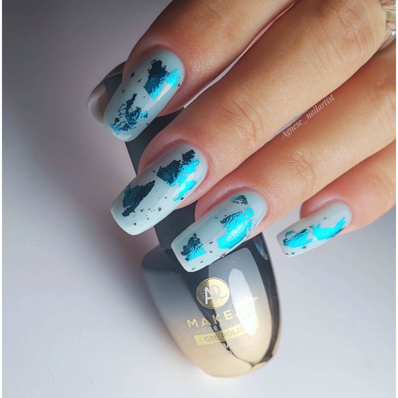 Makear Színes gumi alap - Türkiz CRB03