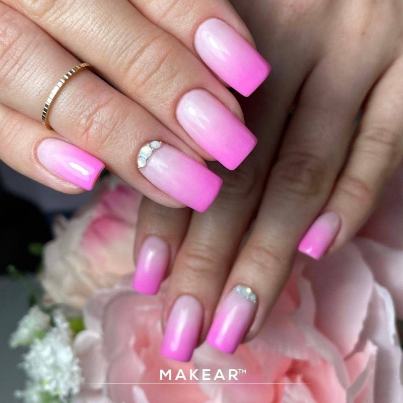 Makear Színes gumi alap - Rózsaszín CRB09