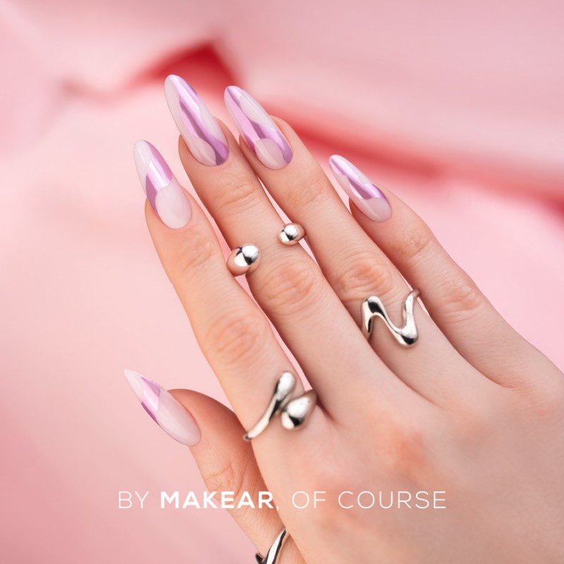 MAKEAR SFX folyékony Chrome effect- ibolya BC06