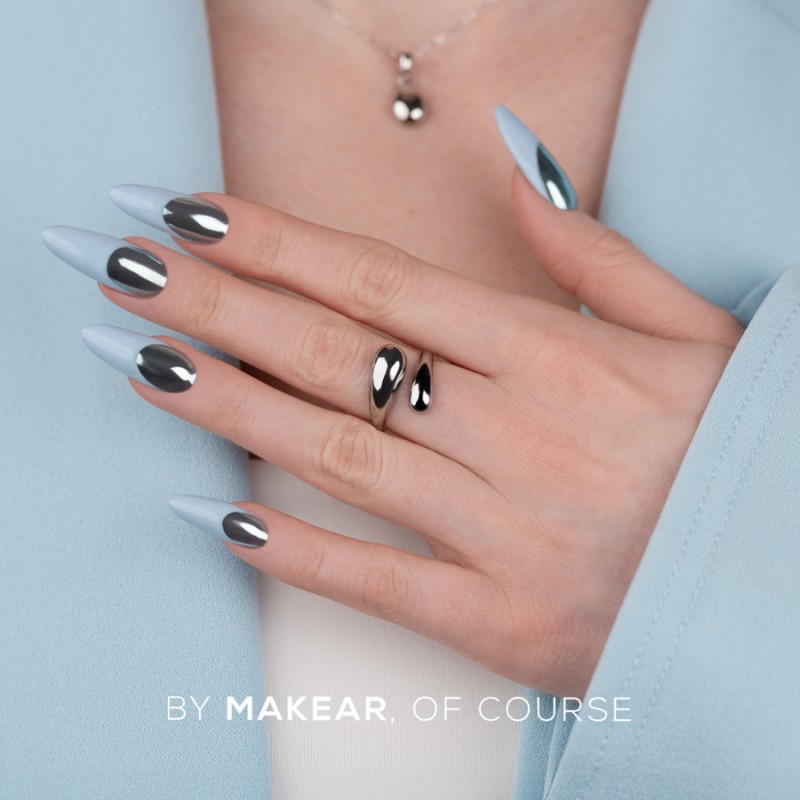 MAKEAR SFX folyékony Chrome effect- kék BC07