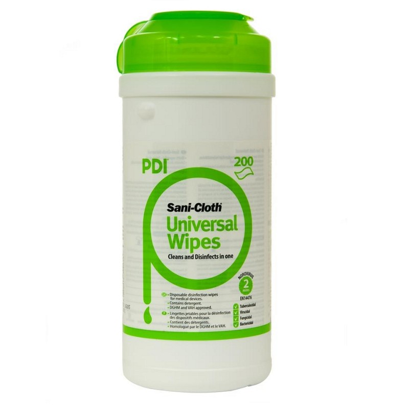 PDI C ACTIVE 200 fertőtlenítő törlőkendő, 6 db