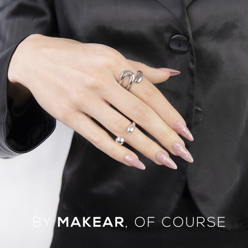 Challengel építő zselé Shimmer Rose HG14