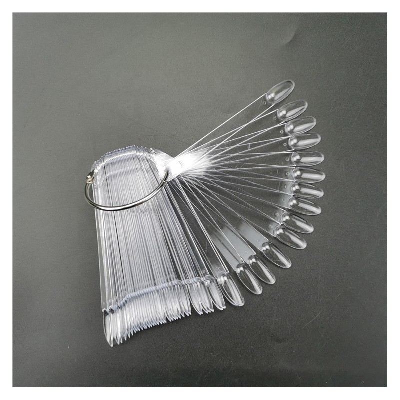 Színpaletta gyűrűn - mandula forma