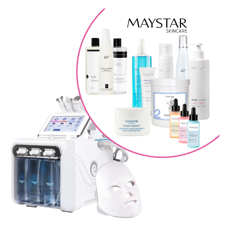 HYDRO CLINIC Maxi kozmetikai készülék Maystar kozmetikumokkal