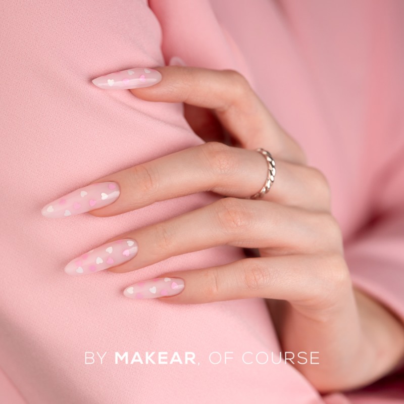 Makear Top no wipe - Hearts 8 ml