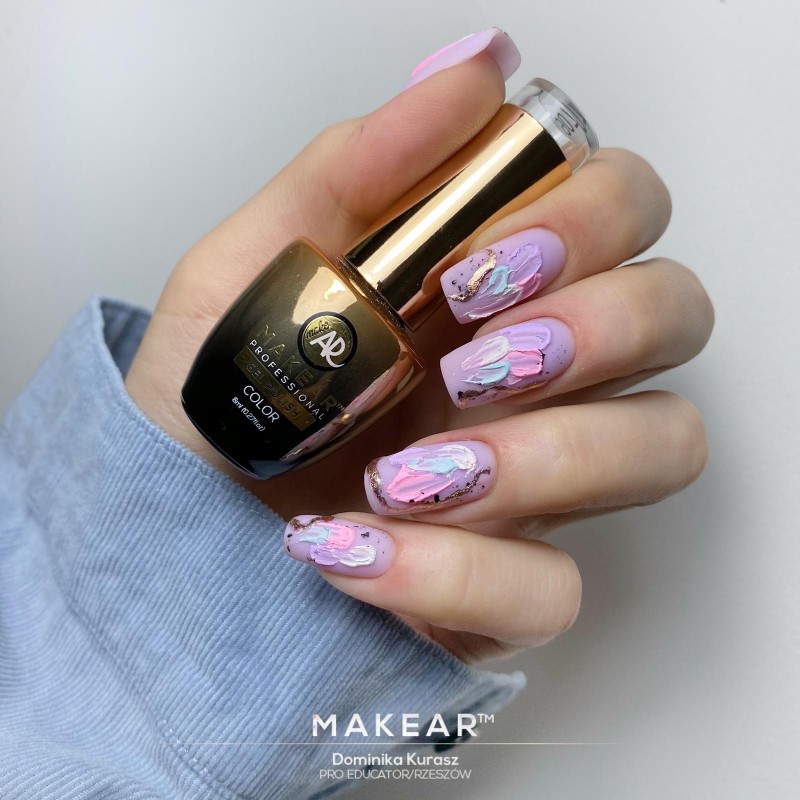 Makear Színes gumi alap - Levendula CRB11