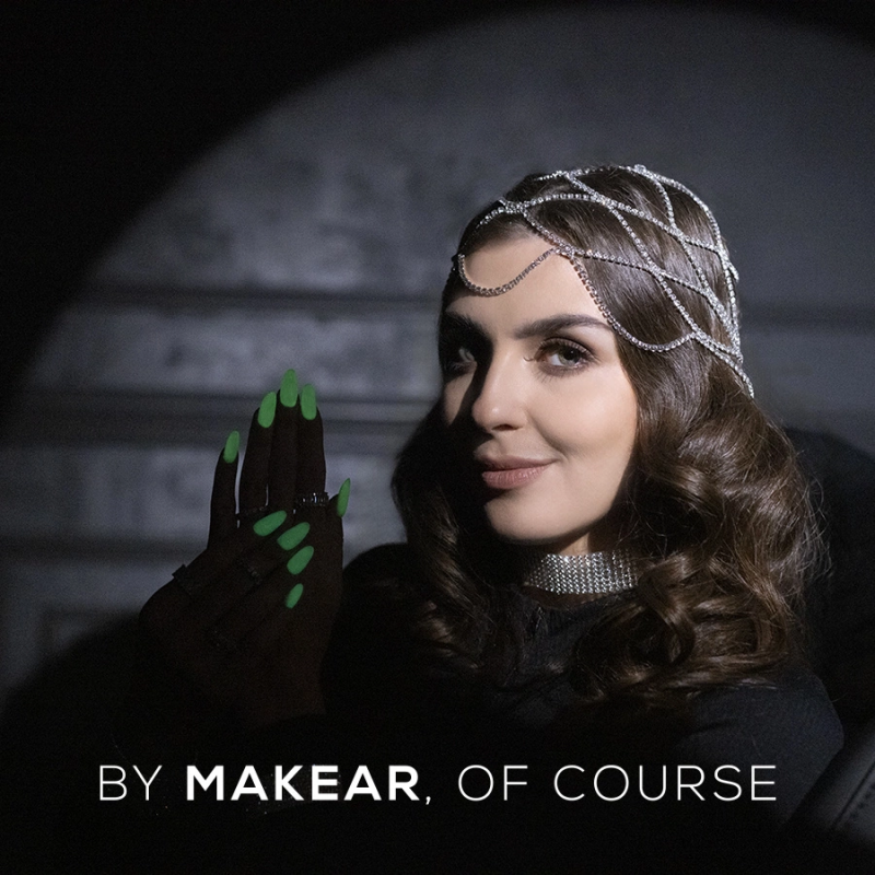 Makear MCL03 Silver Purr - UV Gél Lakk 8 ml