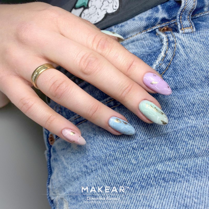 Makear Színes gumi alap - Menta CRB04