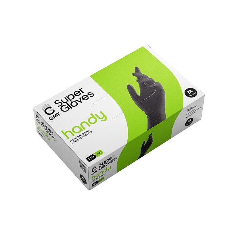 Nitril kesztyű GMT, 1000 db, fekete