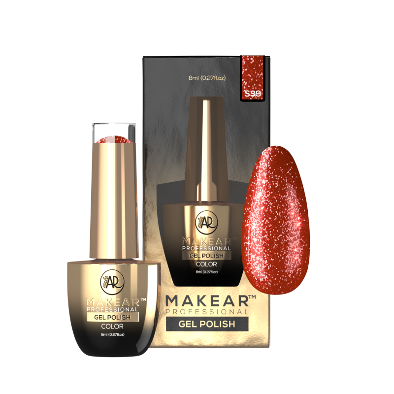 Makear S39 Gél lakk Kiss me 8ml