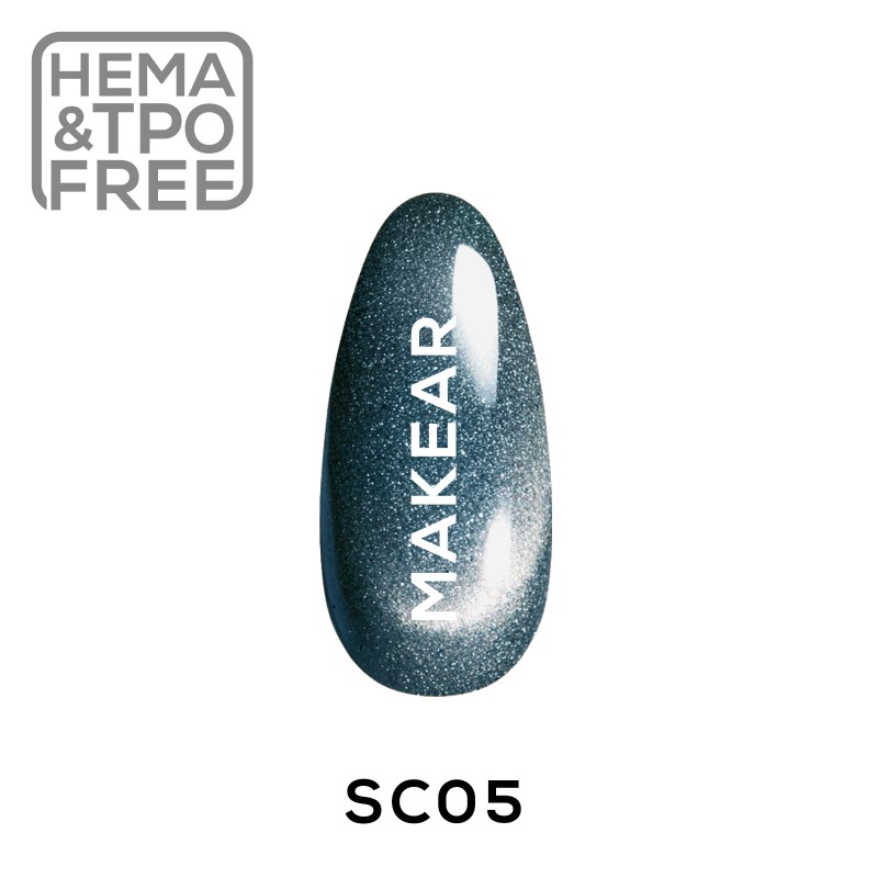 Makear SC05 Silky Cat Eye gél lakk 8 ml