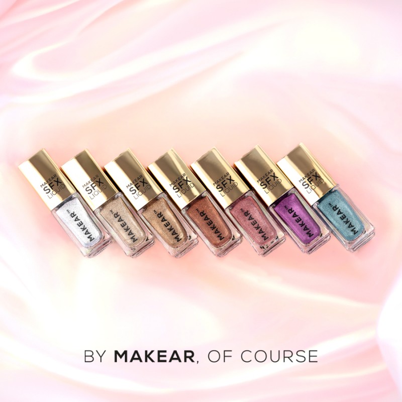 MAKEAR SFX folyékony Chrome effect - ezüst BC01