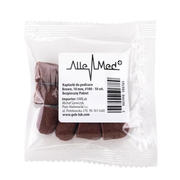 Csiszoló sapkák - 10 mm, 10 db