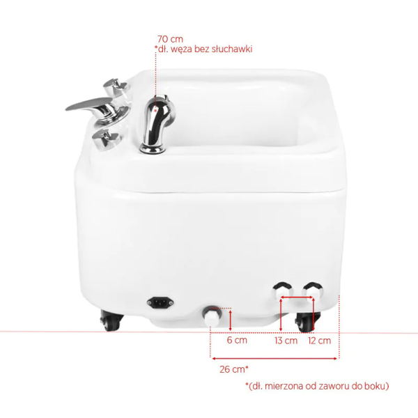 Pedikűr kád Fox-4101 Meta AS112605 