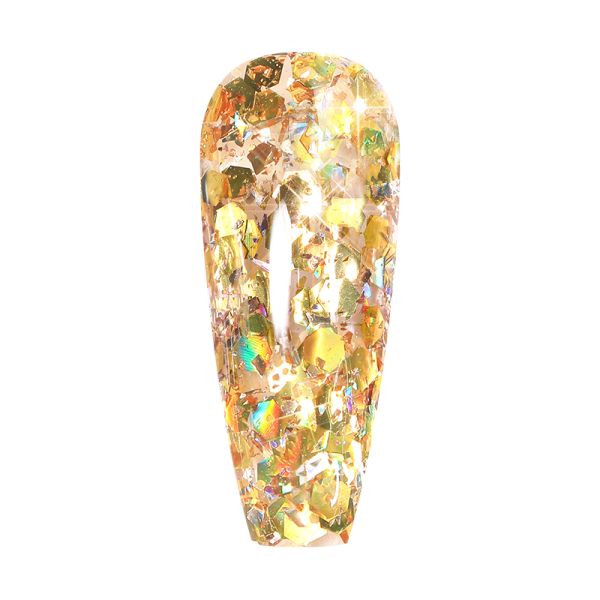 Átlátszó gél csillámmal 52328-3