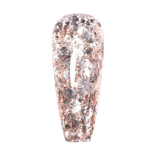 Átlátszó gél csillámmal 52328-6