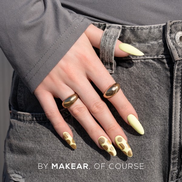 MAKEAR SFX folyékony Chrome effect- arany BC03