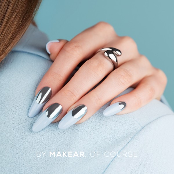 MAKEAR SFX folyékony Chrome effect- kék BC07