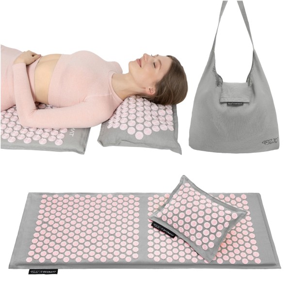 Akupresszúrás szőnyeg párnával ECO XL