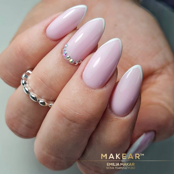 Makear Színes gumi alap -Világos rózsaszín CRB10