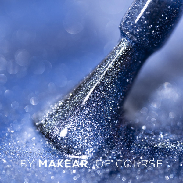 Makear MCL04 Furry Blue - UV Gél lakk 8 ml