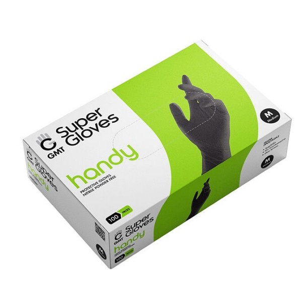 Nitril kesztyű GMT, 1000 db, fekete