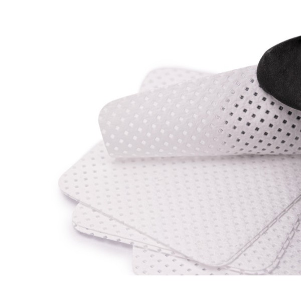 Perforált körömpárnák 5x5 cm, 500 darab