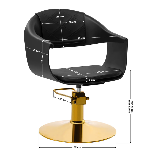 Gabbiano A364 fodrászszék
