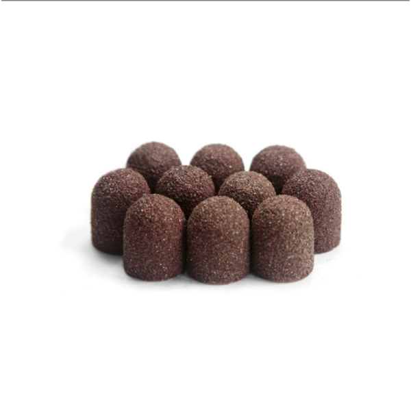 Csiszolósapkák- 13 mm, finom - 100 db