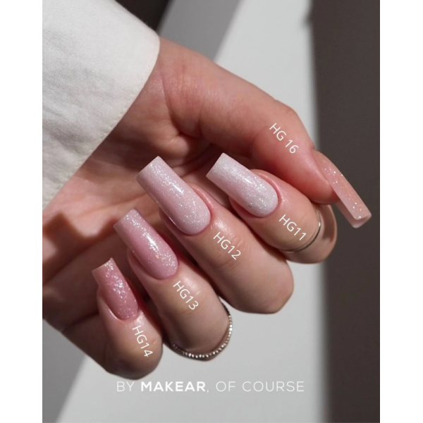 Challengel építő zselé Shimmer Rose HG14