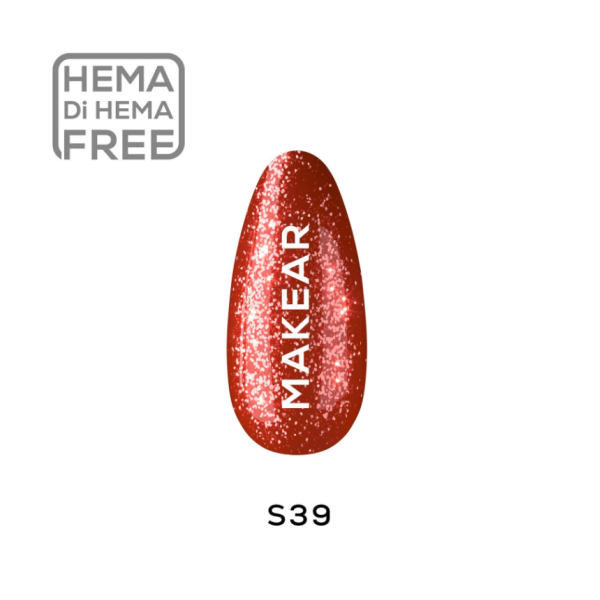 Makear S39 Gél lakk Kiss me 8ml