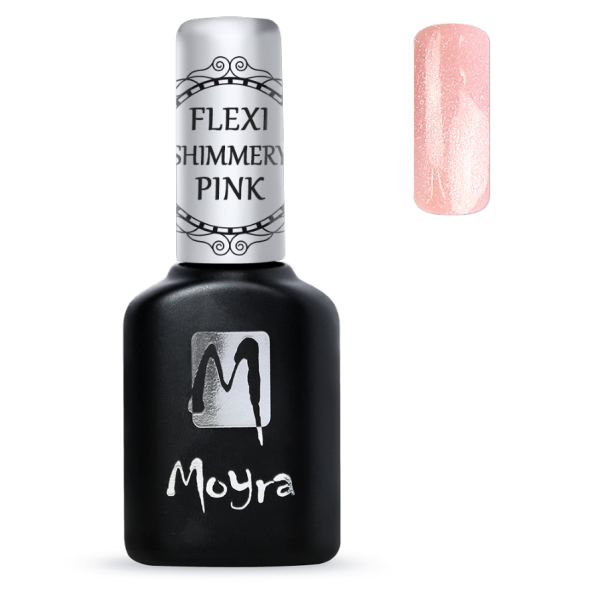 Moyra Flexi Csillogó Rózsaszín 10ml 