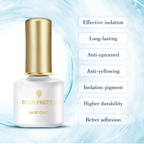 Born Pretty Tempered Base Coat no wipe 45445-1