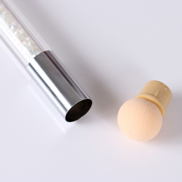 Ombre szivacsecset és nyomdafej AB CLEAR  - Born Pretty