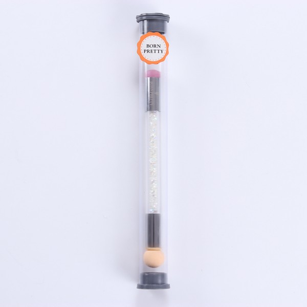 Ombre szivacsecset és nyomdafej CHAMPHAGNE GOLD - Born Pretty - 42495-1-2