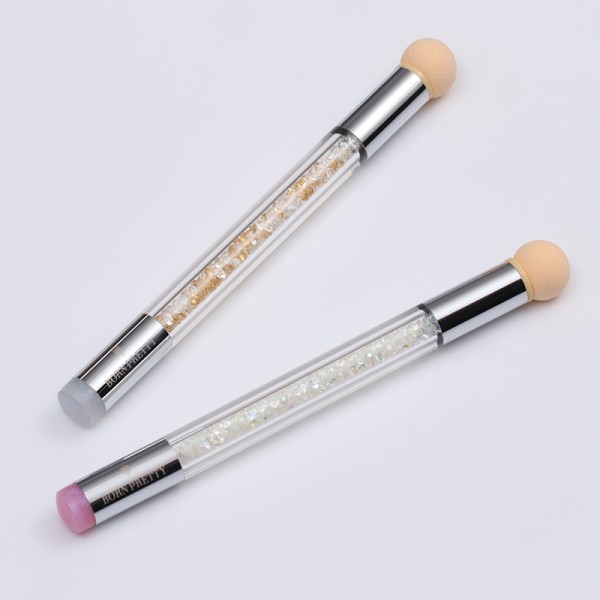 Ombre szivacsecset és nyomdafej CHAMPHAGNE GOLD - Born Pretty - 42495-1-2