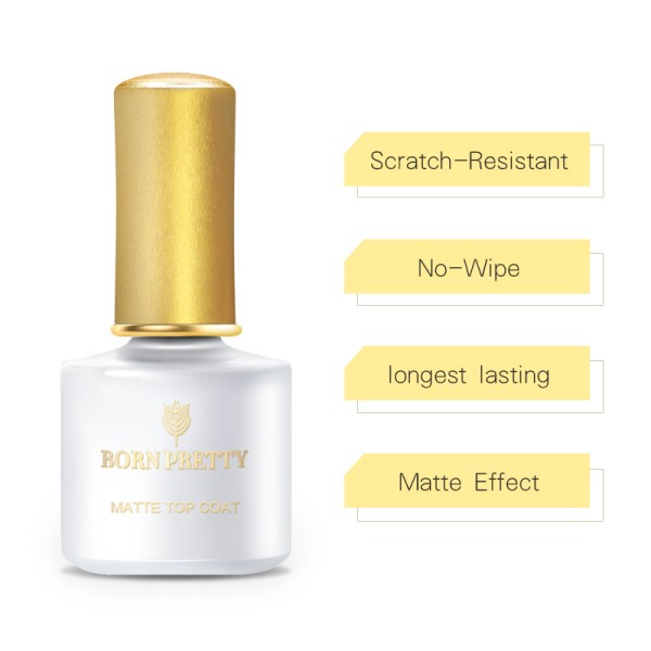 BORN PRETTY Tempered Matt fedőlakk