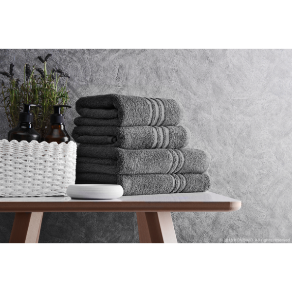 Masszázs törölköző SZÜRKE 150x100