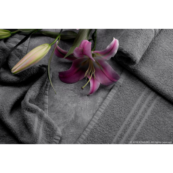 Masszázs törölköző SZÜRKE 150x100