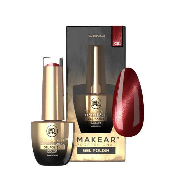 Makear C21 Cat Eye Gél lakk 8 ml