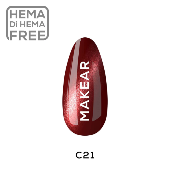 Makear C21 Cat Eye Gél lakk 8 ml
