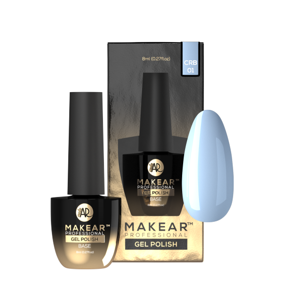 Makear Színes gumi alap - Kék CRB01