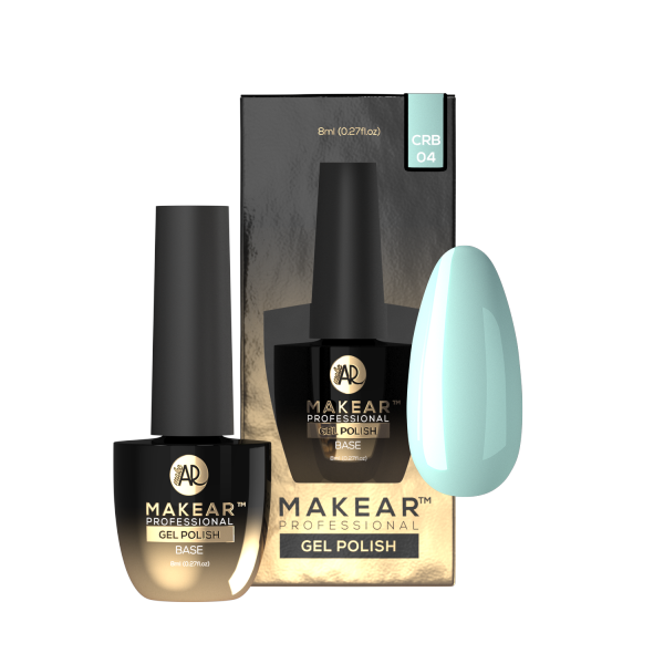 Makear Színes gumi alap - Menta CRB04