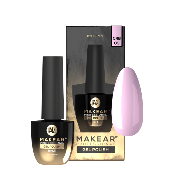 Makear Színes gumi alap - Rózsaszín CRB09