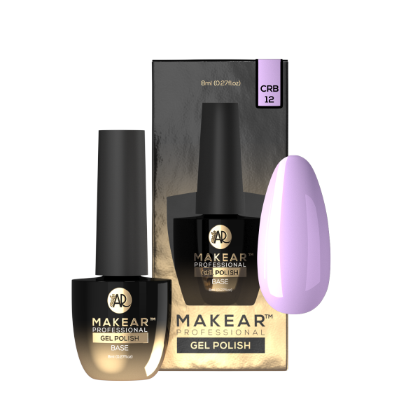 Makear Színes gumi alap - Ibolya CRB12